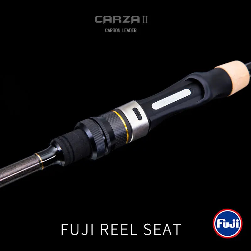 Kyorim CARZA2 LURE ROD Spinning/Casting Fishing Rod 2 Sections Freshwater Japan FUJI Reel Seat,K Guide 1.91M 1.98M MF Action